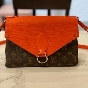 Louis Vuitton Monogram Epi Saint Michel Coquelicot
